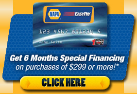 Get 6 Months Special Financing on purchases of $299 or more! - Click Here